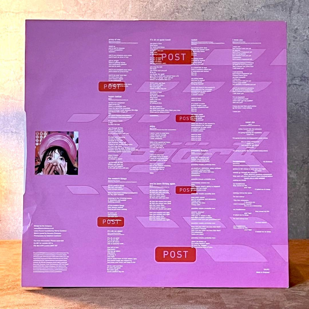 【限定/重量盤】Bjork 『Post』 ビョーク レコード LP 名盤 ポスト