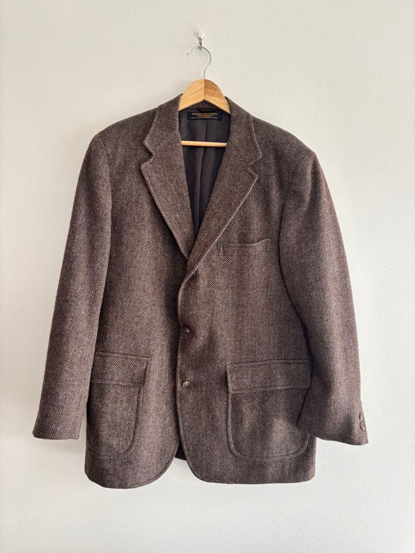 Brooks Brothers テーラードジャケット ヘリンボーン