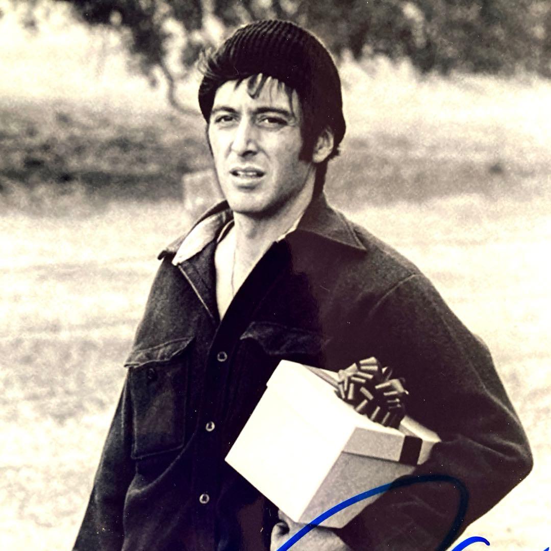 アル・パチーノ直筆サイン入り大型写真…Al Pacino