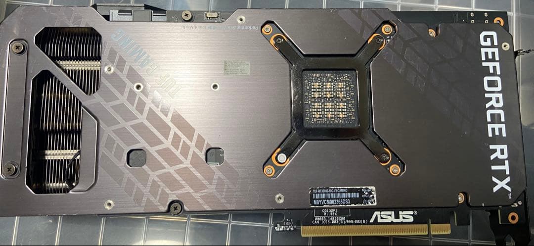 グラフィックボード・グラボ・ビデオカード asus 3080 10g v2 gaming
