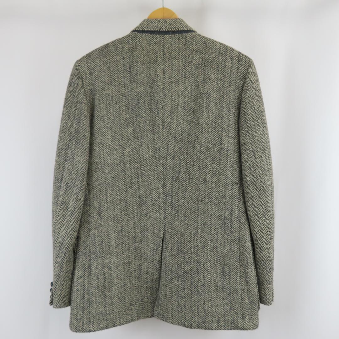 VINTAGE USA製 Harris Tweed ヘリンボーン ジャケット