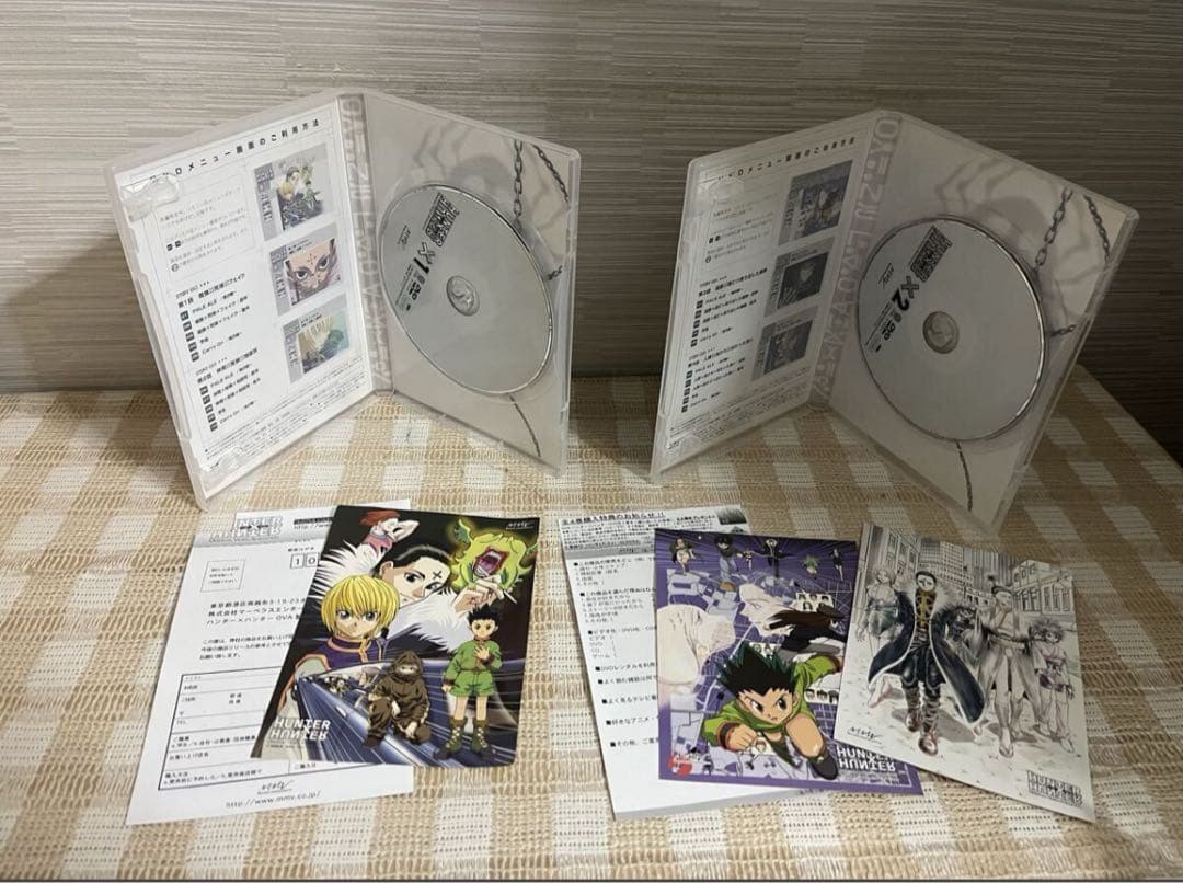 OVA ハンター×ハンター　全4巻+ GREED 編全4巻　DVD