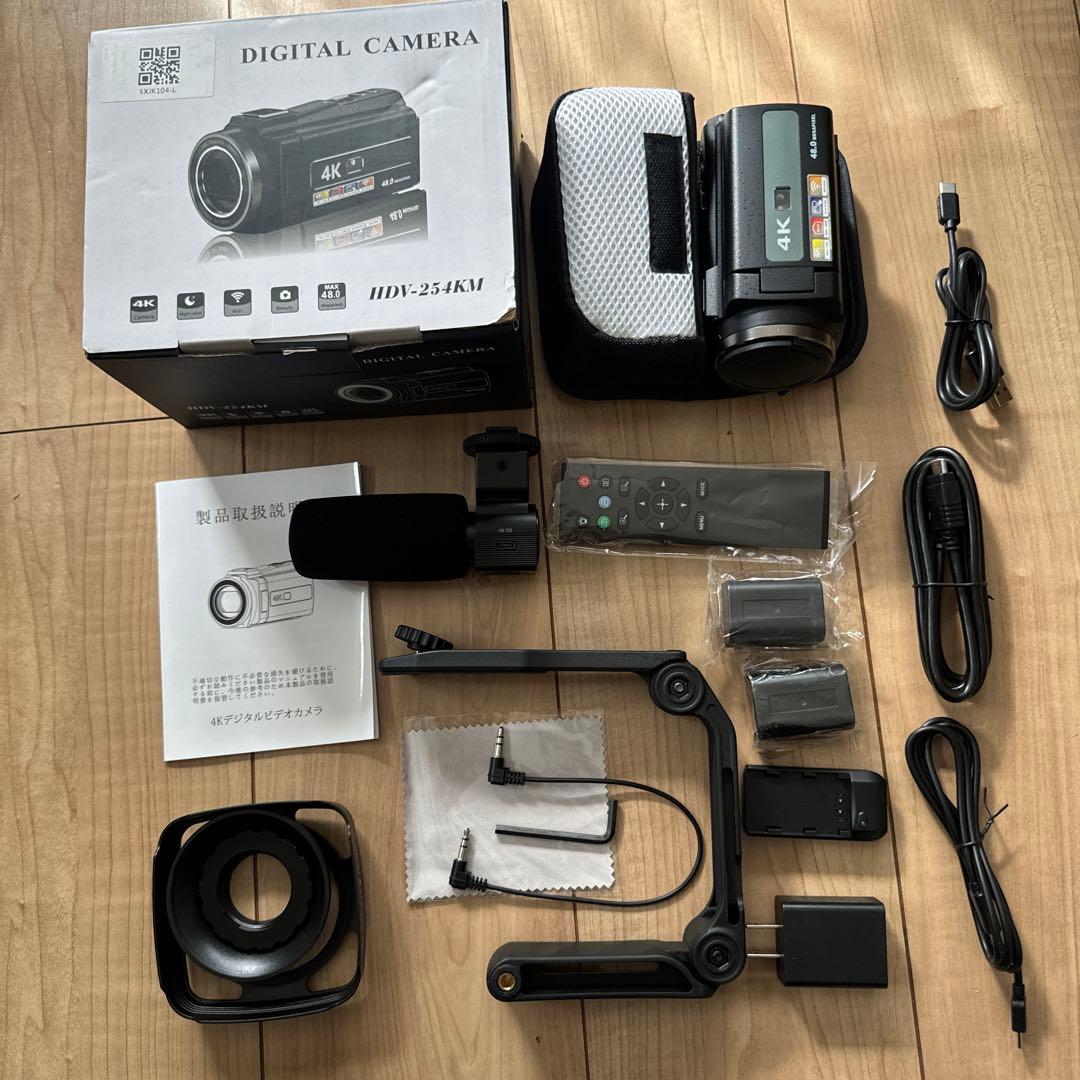 4Kビデオカメラ HDV-254KM