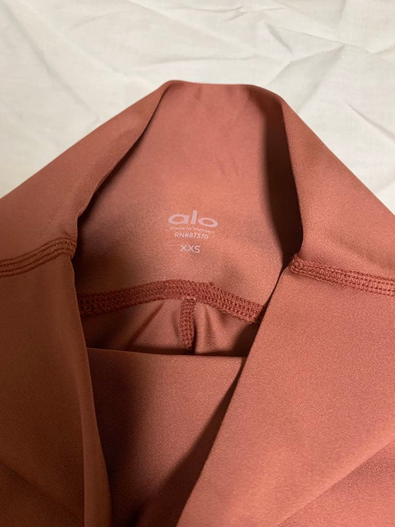 alo YOGA ハイウエストレギンス XXS ローズ系