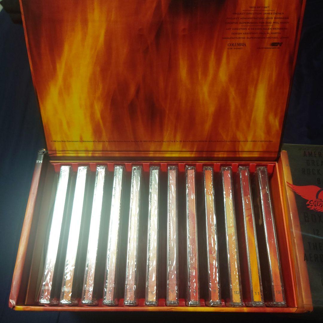 AEROSMITH 限定12CDボックスセット「BOX OF FIRE」