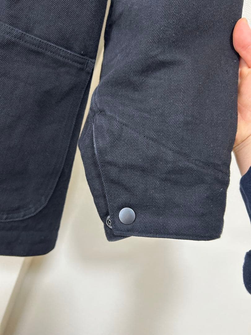 24aw COMOLI デニムレザーワークジャケット　サイズ1 タグあり