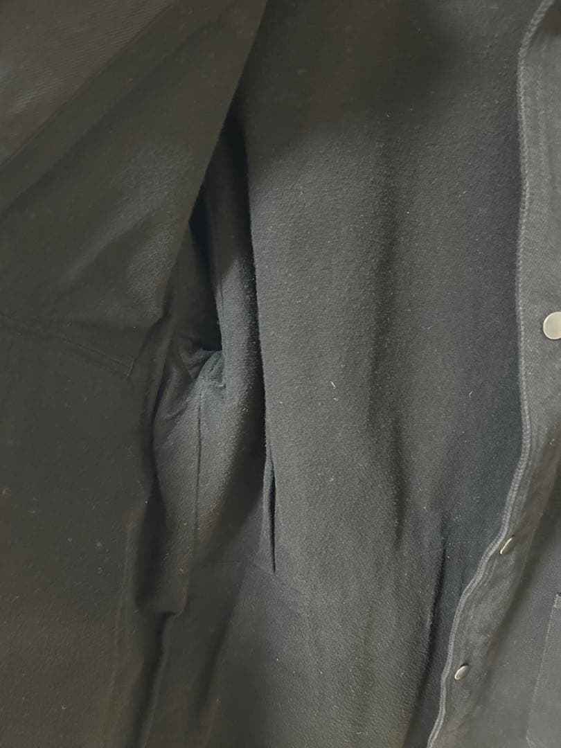 24aw COMOLI デニムレザーワークジャケット　サイズ1 タグあり
