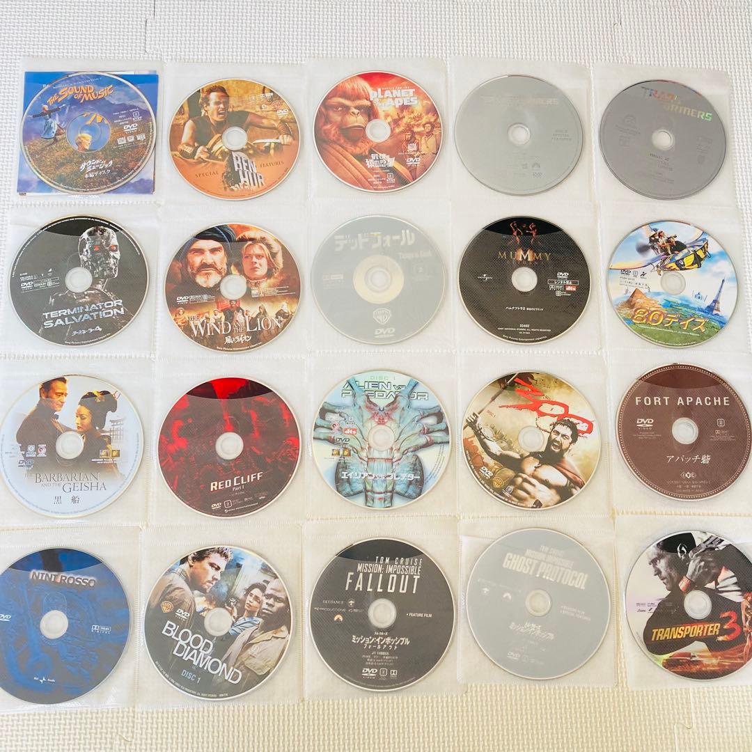 DVD◆ディスクのみ◆62枚セット◆洋画・映画大量まとめ売り◆