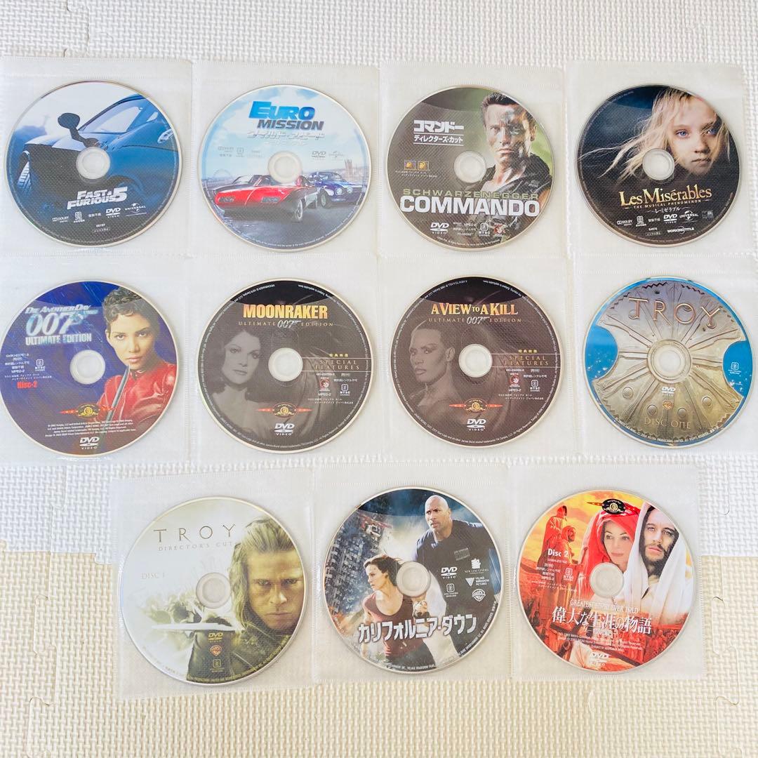 DVD◆ディスクのみ◆62枚セット◆洋画・映画大量まとめ売り◆