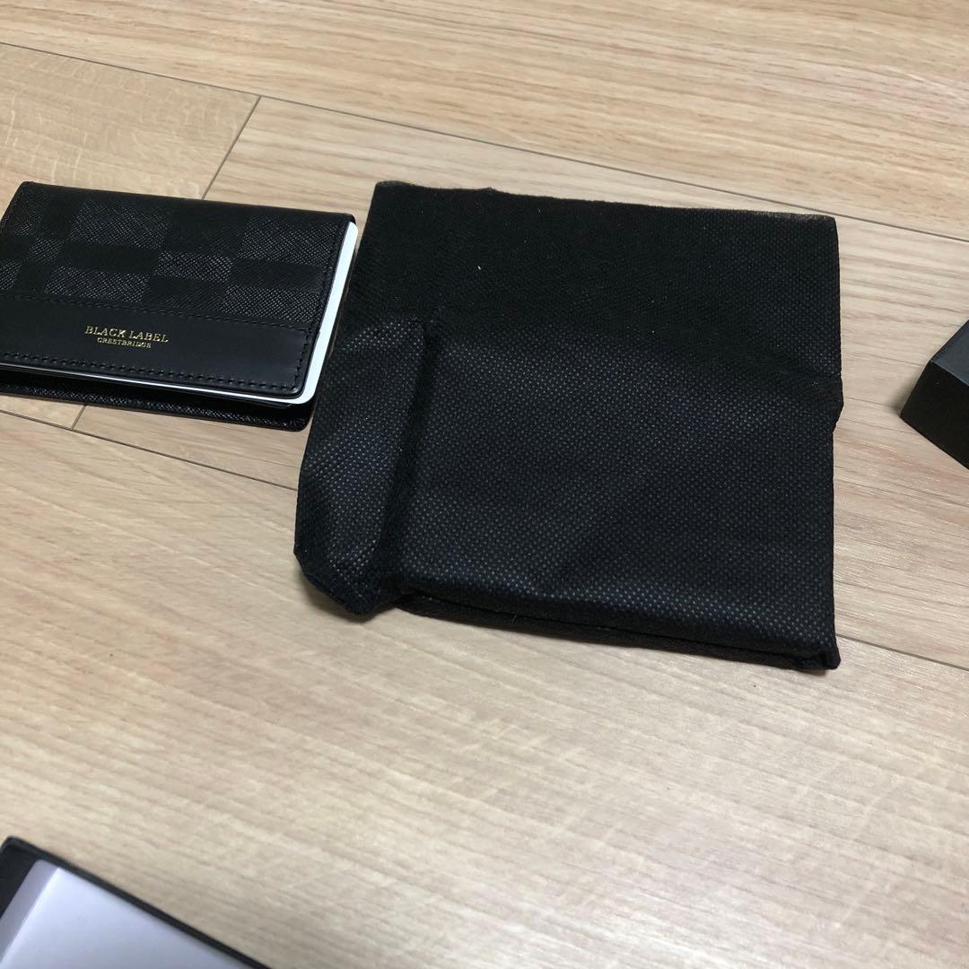 BLACK LABEL 名刺入れ ブラック