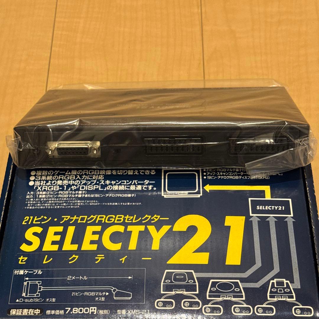 新品 SELECTY21 マイコンソフト21 ピン アナログRGBセレクター