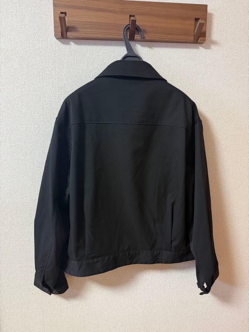 ジャケット・アウター TECH WOOL GABARDINE ZIP BLOUSON