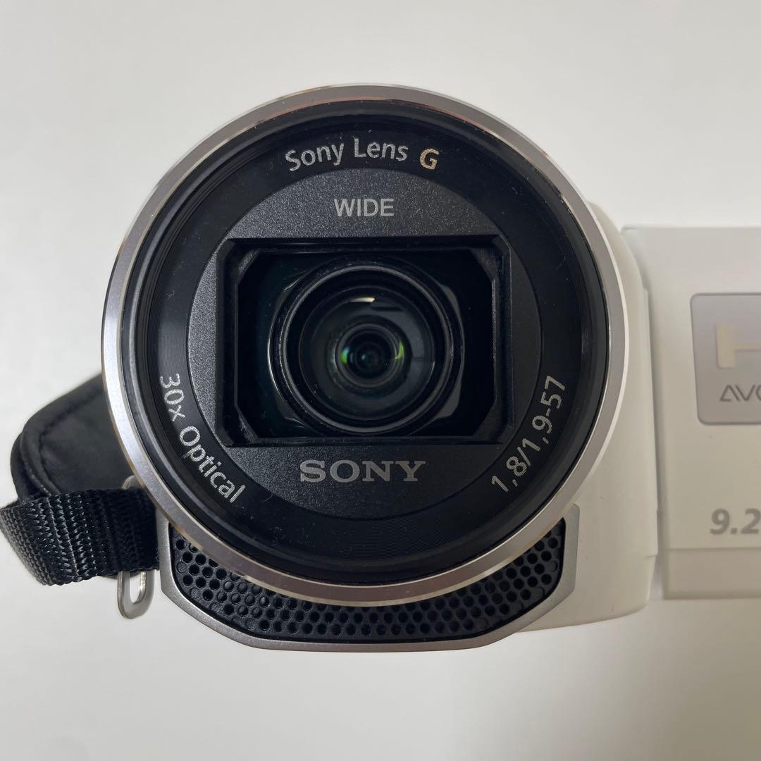 SONY HDR-PJ540 ビデオカメラ 本体　ホワイト
