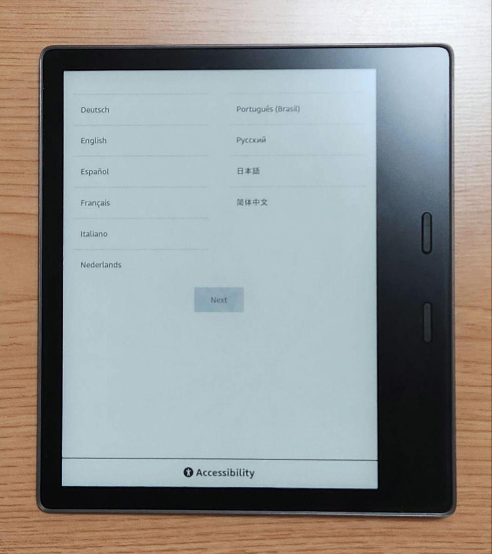 Kindle Oasis 第10世代 WiFi 8GB 広告なし