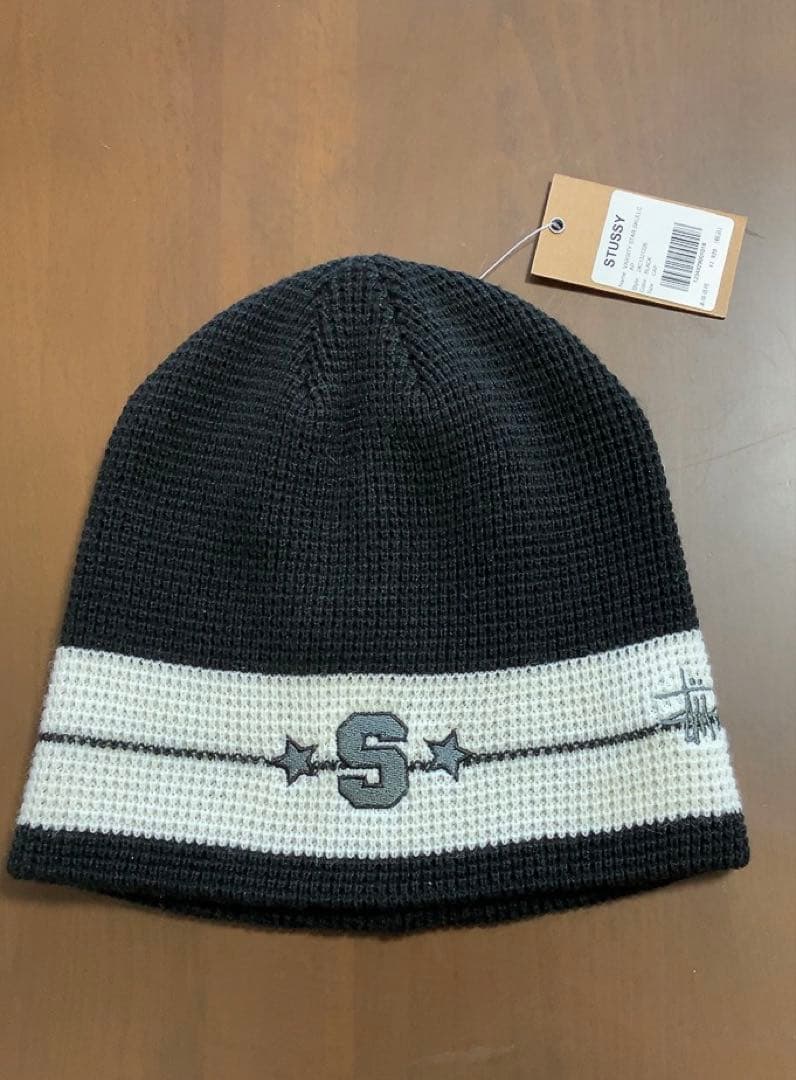 Stussy SKULLCAP VARSITY STAR STRIPE ビーニー