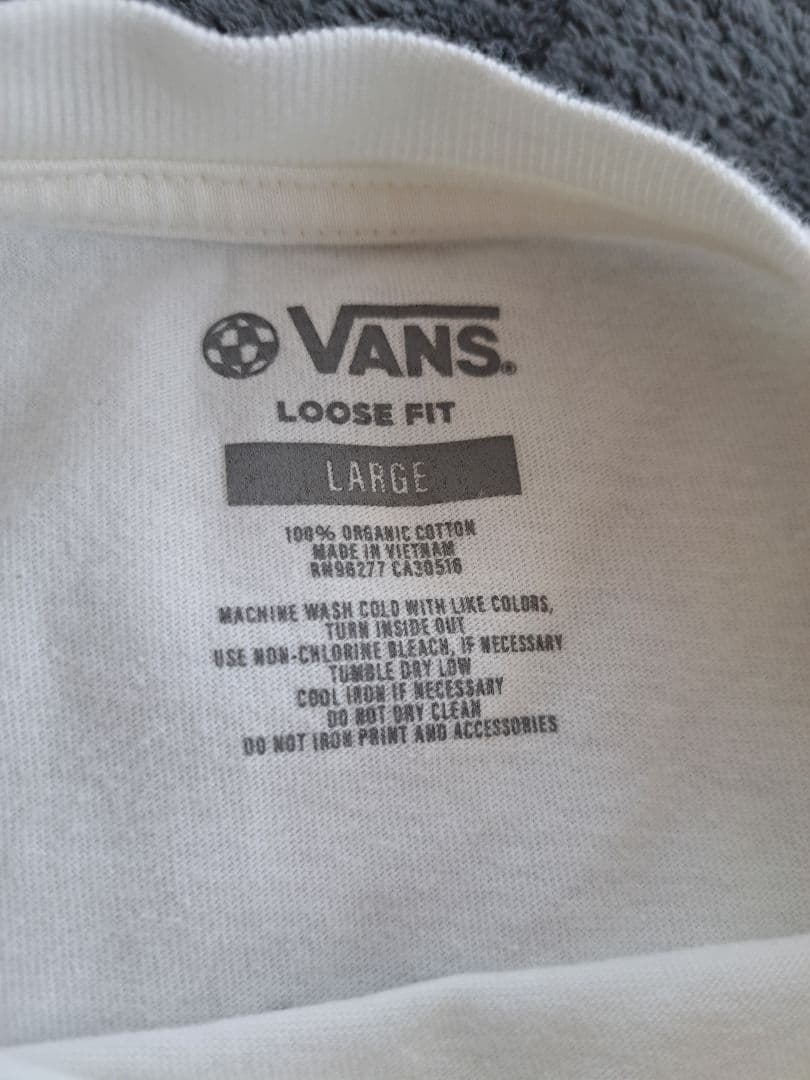 VANS ボーンズプリント　リバーシブルT US企画