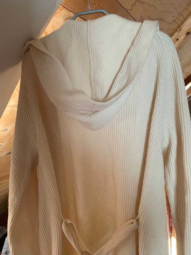 ⭐︎⭐︎⭐︎ロングカーディガン　オフホワイト　カシミア30%