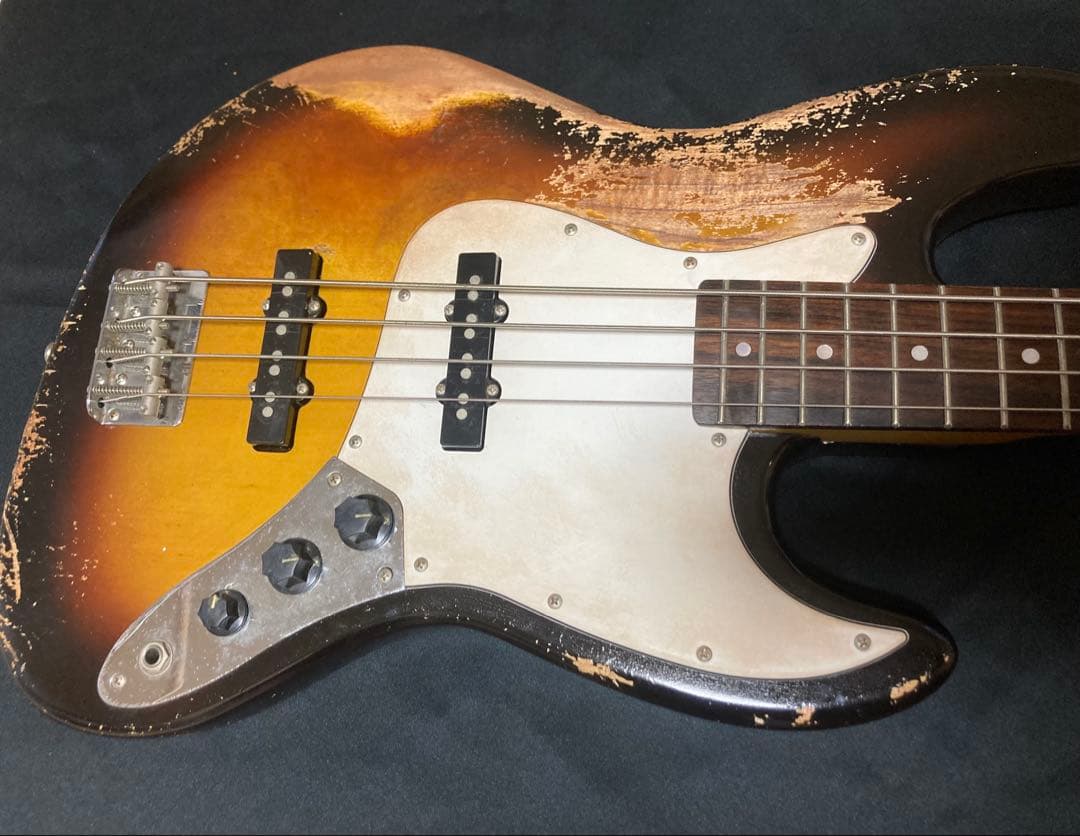 ベース #21 JB type Nitrocellulose lacquer relic