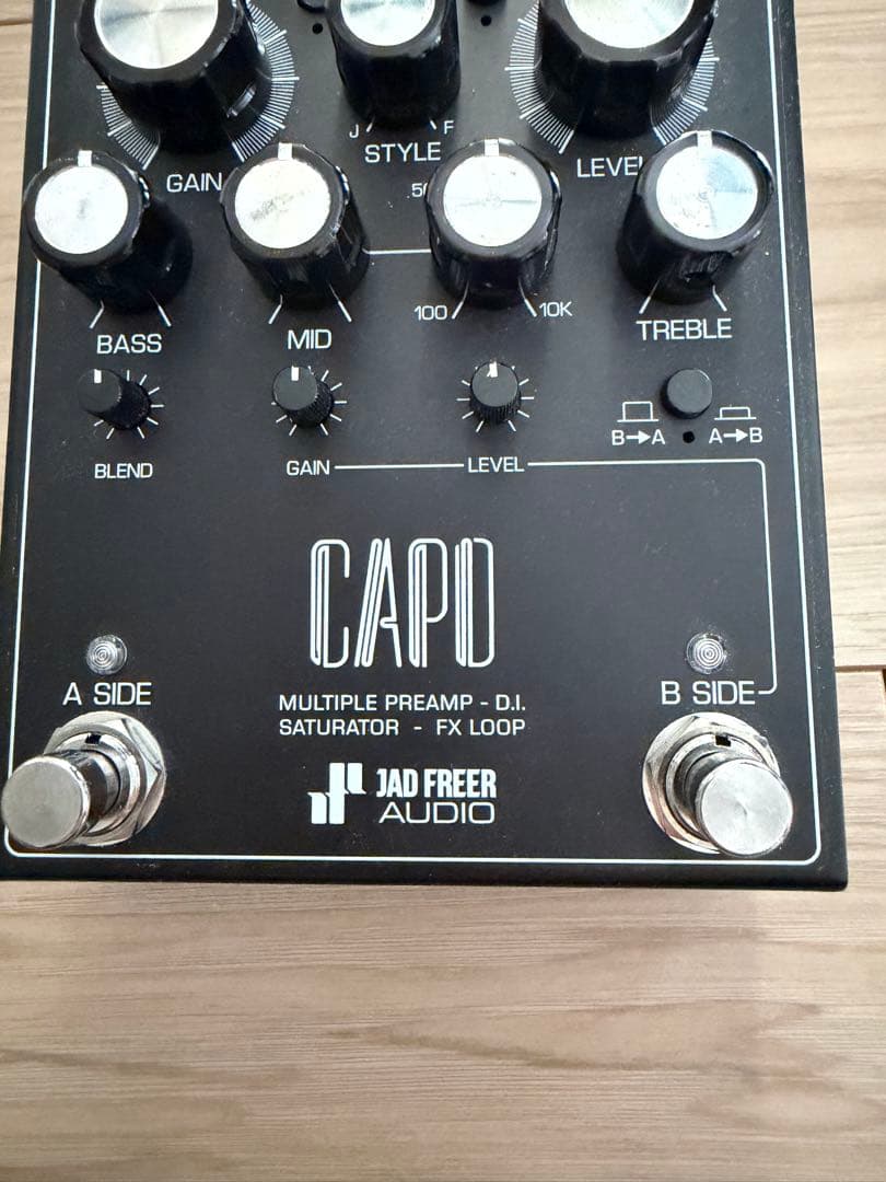 ベース Jad Freer Audio CAPO Bass Preamp