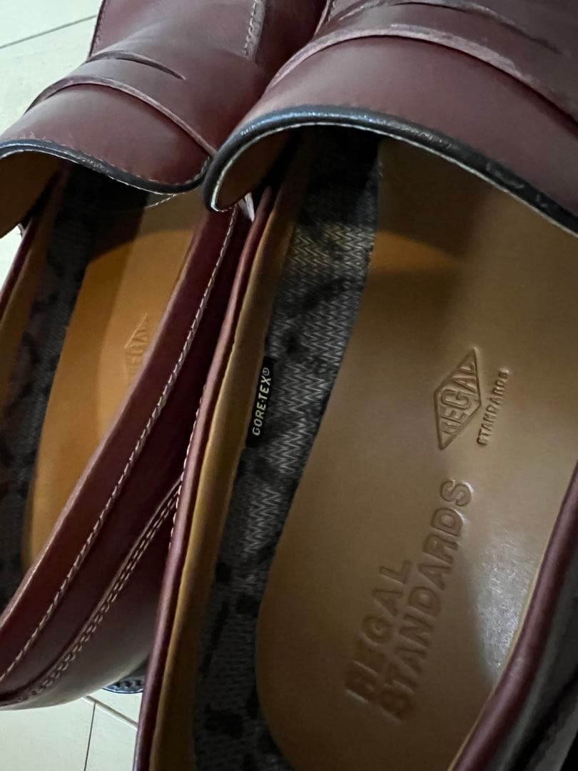 【ほぼ新品】REGALstandards GORE-TEX ローファー 26.0