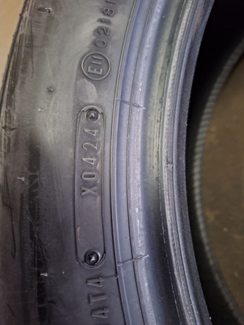 225/55R19 アルファード 新車外しタイヤ 4本セット ダンロップ