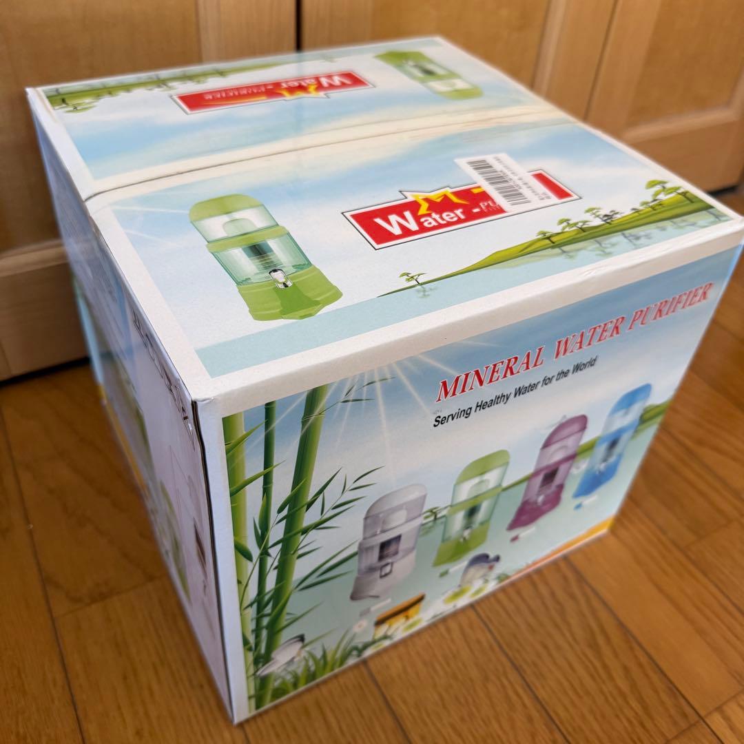 置き型浄水器 8層ろ過 多層式フィルターカートリッジ付 災害断水非常用 サーバー