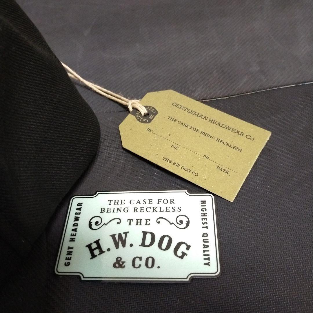 ミ*I様 ドックアンドコー　キャップ　40　ブラック　THE H.W.DOG＆C