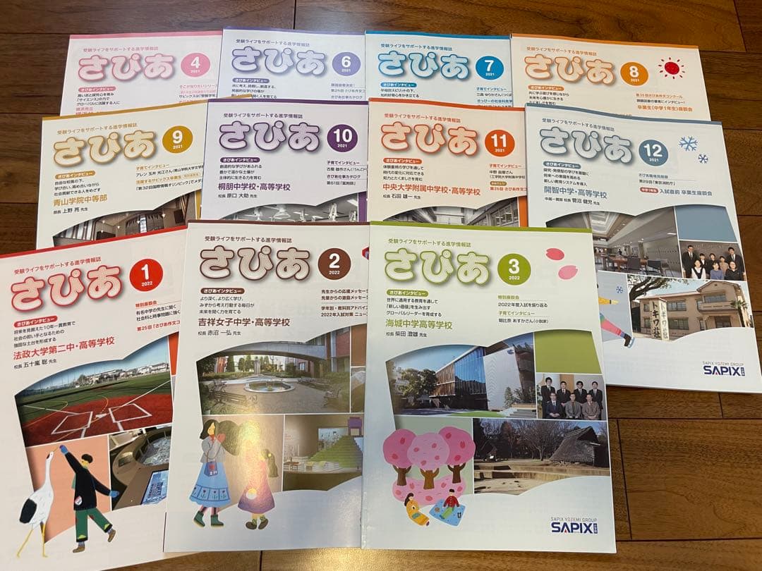 えり 【未記入】サピックス　ピグマ　2年生　通信