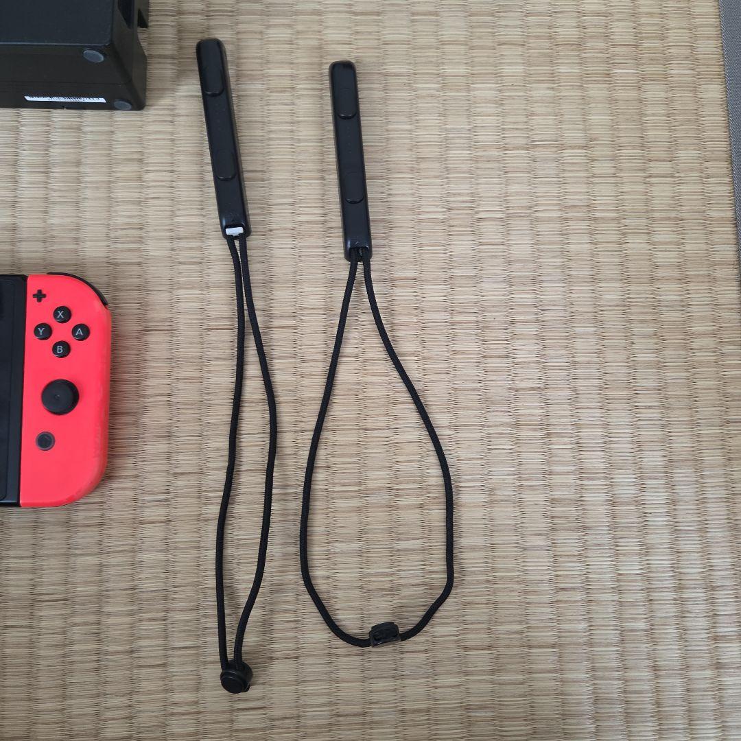 Nintendo Switch 青/赤 本体 + 付属品　ジャンク品　中古