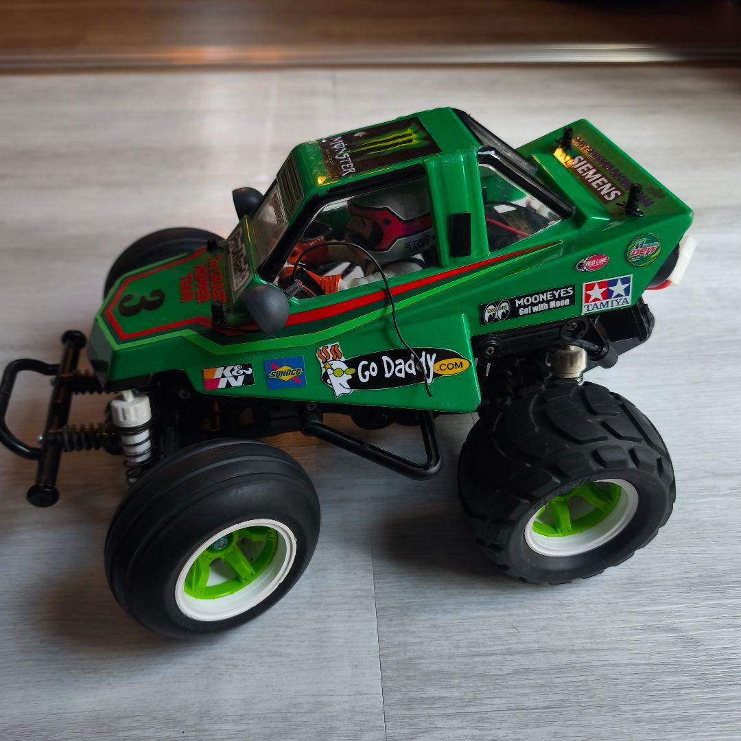 【中古】タミヤ コミカルグラスホッパー　1/10XB WR-02CBシャーシ