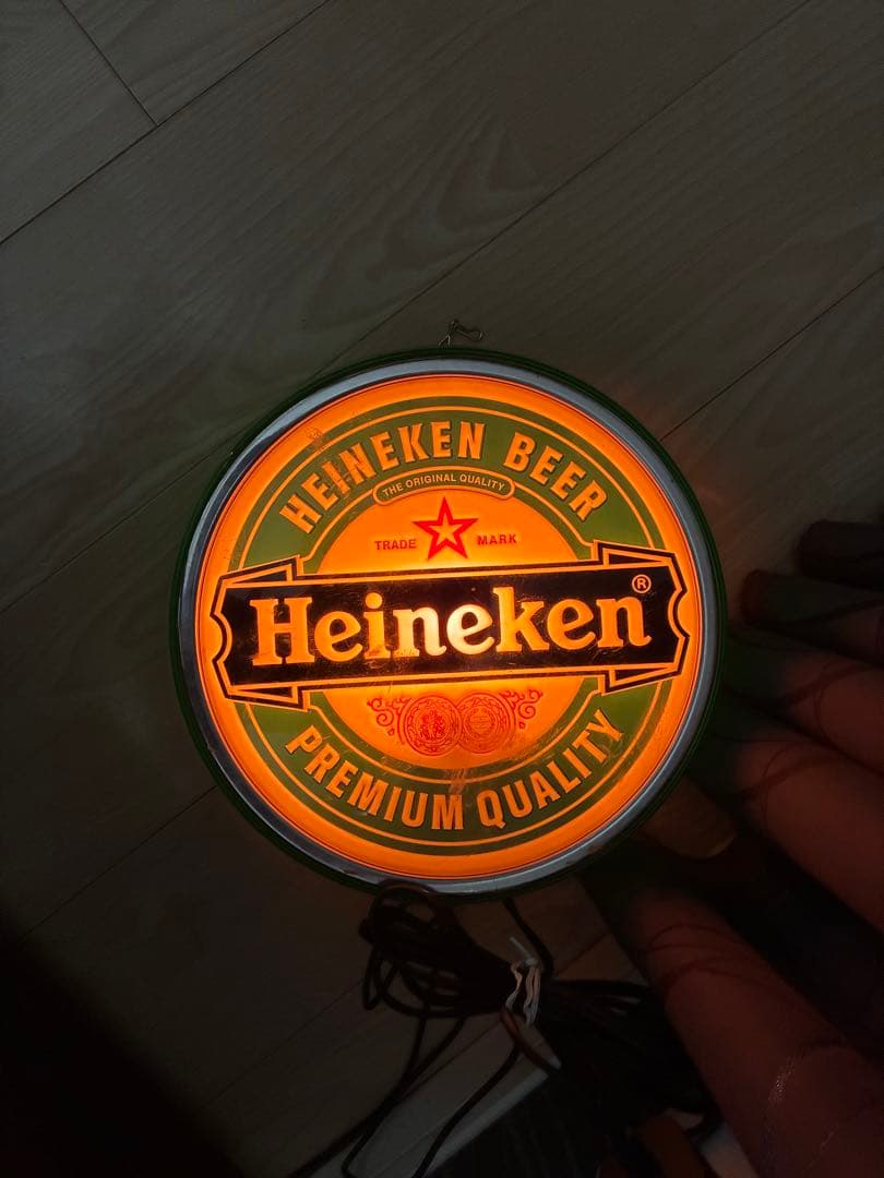 Heineken ネオン看板 約30cm