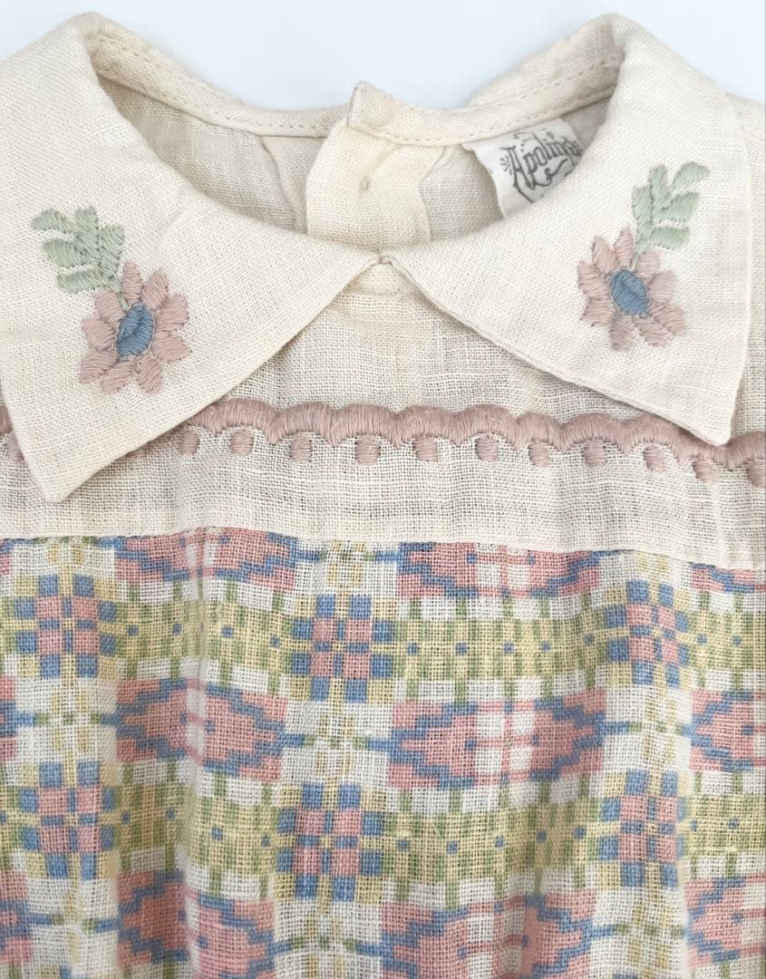 ワンピース Apolina 24Ss Nellie dress solva 2-3y