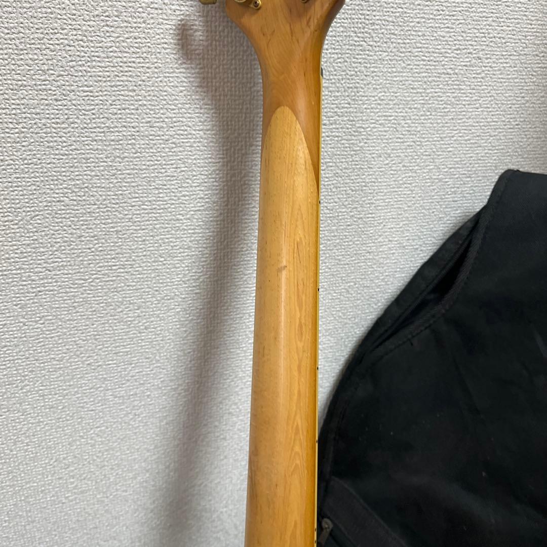 B.C.Rich エレキギター レッド ギターケース付き