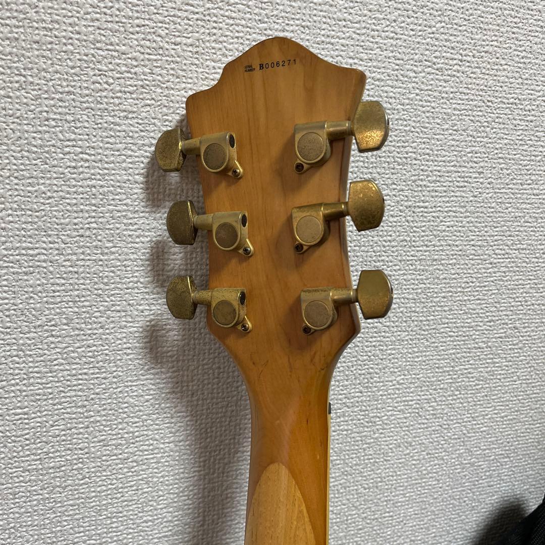 B.C.Rich エレキギター レッド ギターケース付き