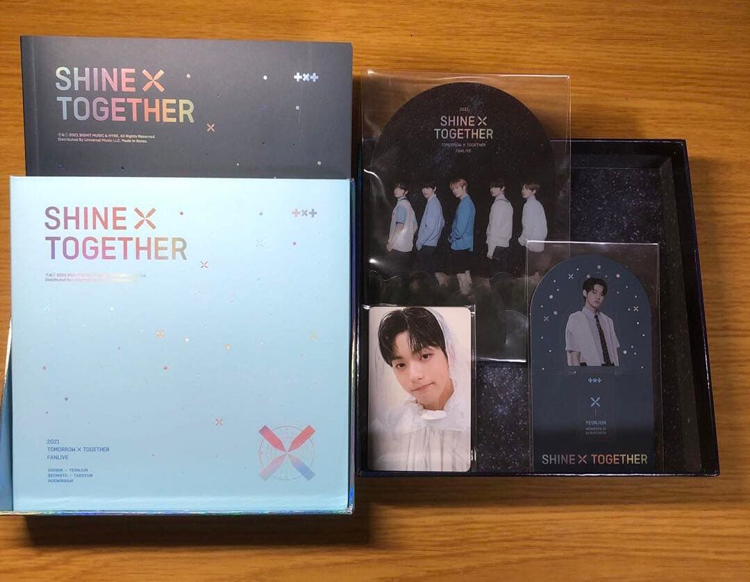 TXT shine x together DVD ファンLIVE　日本語字幕付き