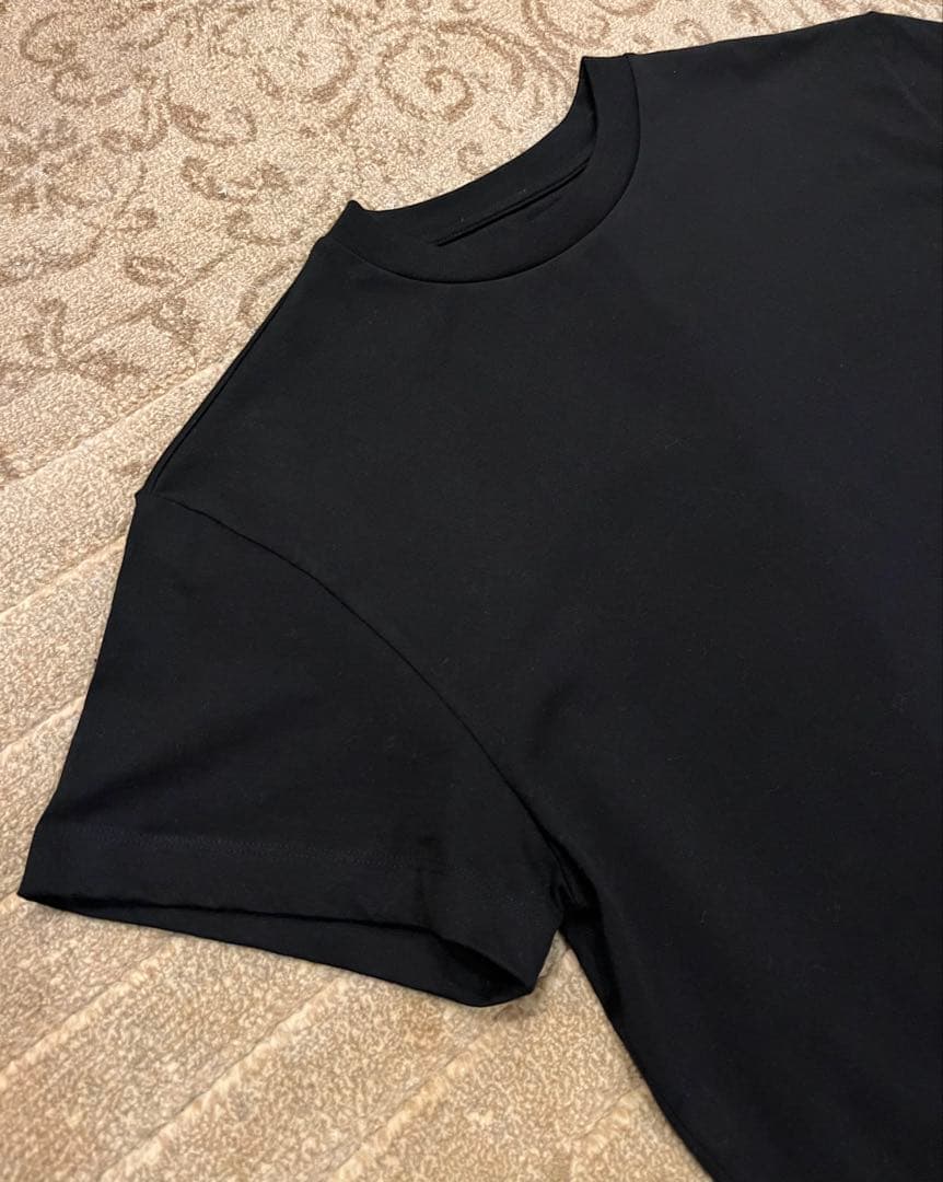 春夏 ジルサンダー JIL SANDER+ 半袖Tシャツ S 黒 カットソー