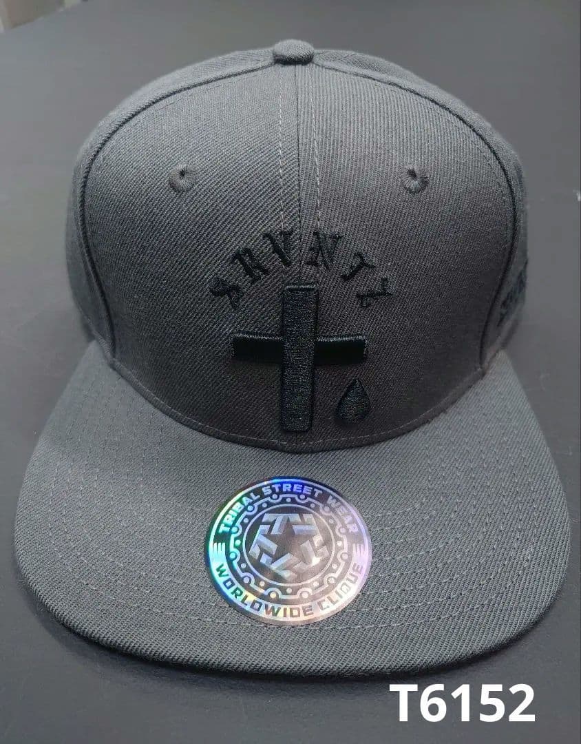 TRIBAL GEAR スナップバックキャップ グレー