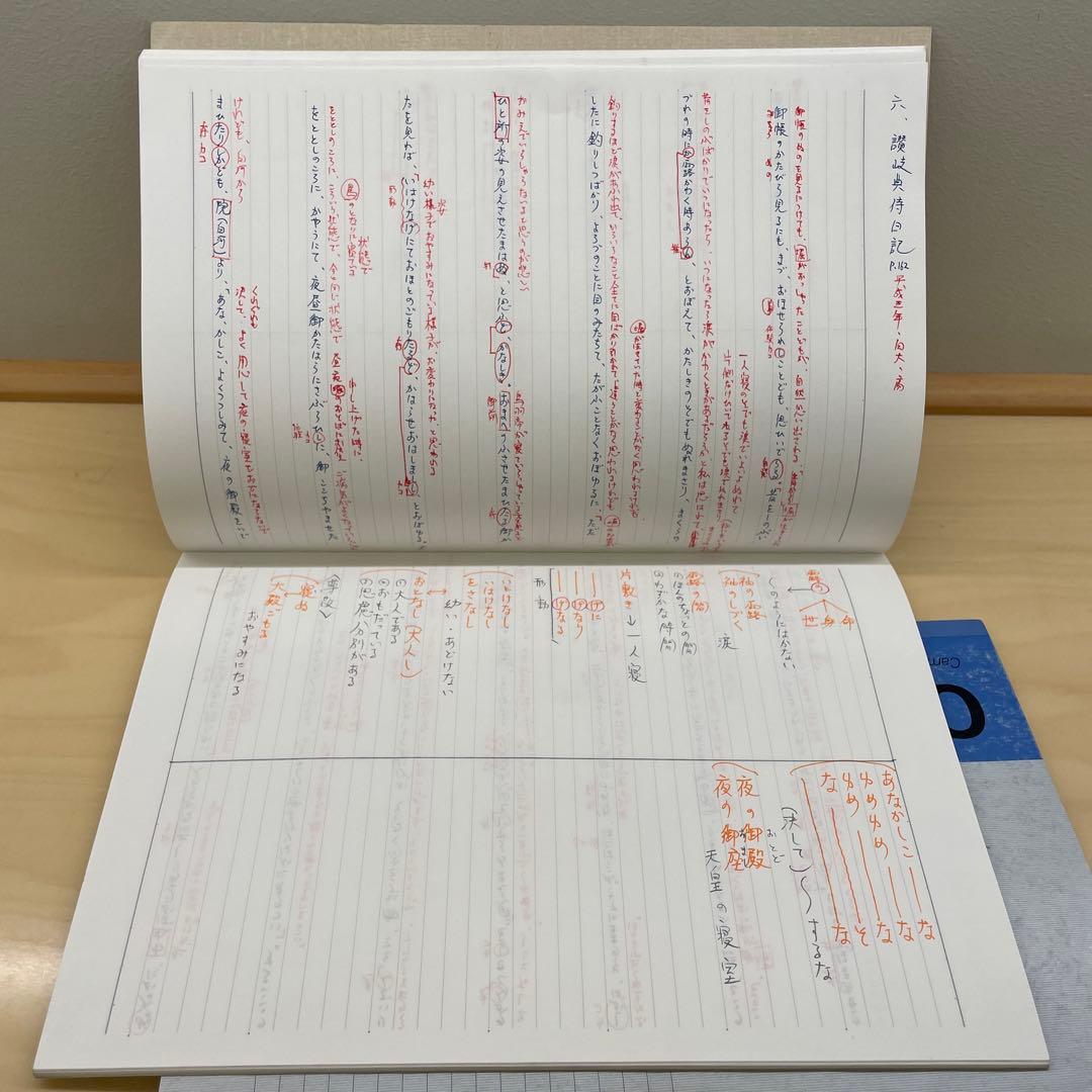 吉野敬介　基礎→応用POWER-UP古文1、2学期。夏期講習98年