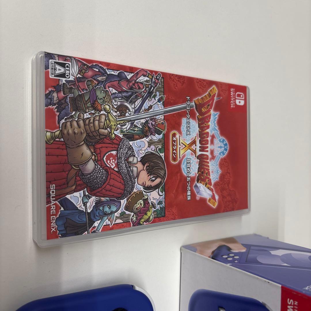 Nintendo Switch Lite青 ゼルダ、ドラクエX、2DS LL付き
