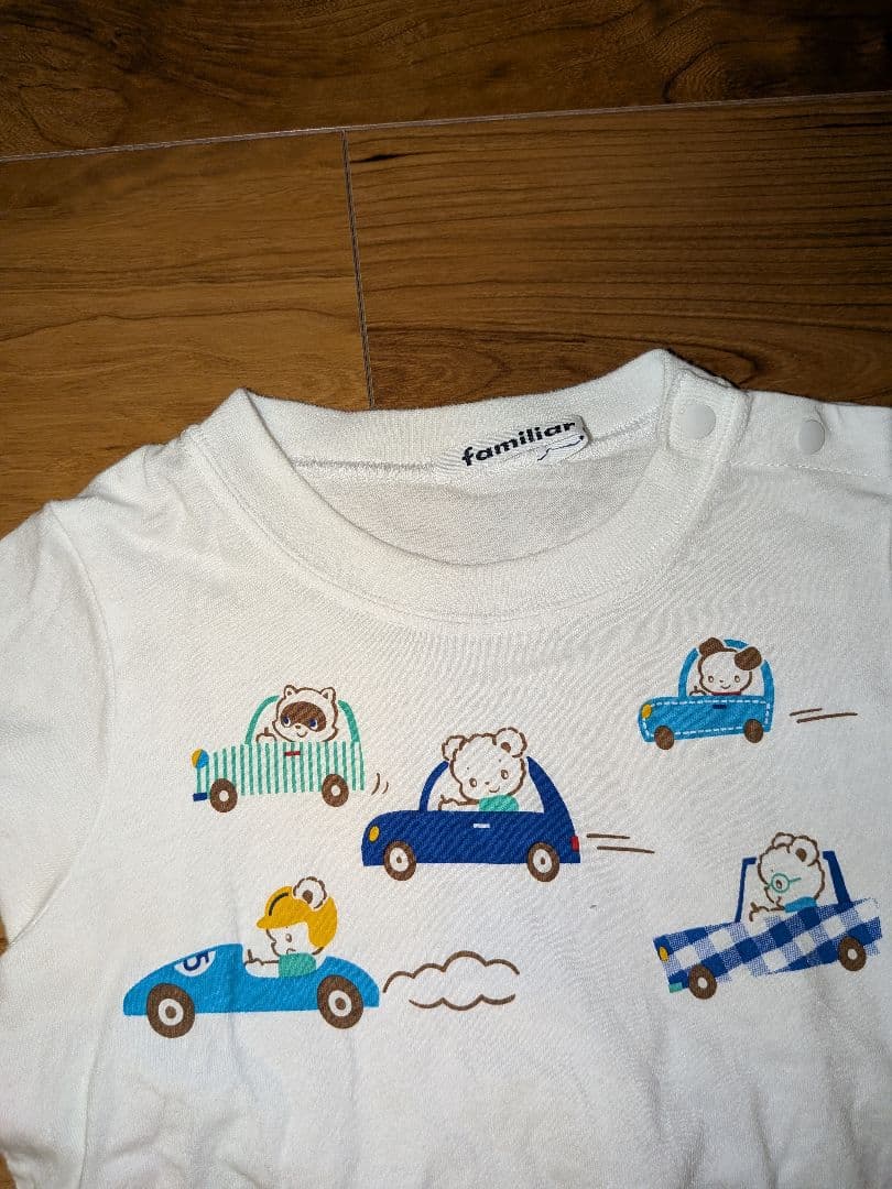 familiar パジャマ Tシャツ パンツ ロンパース 5セット 80cm