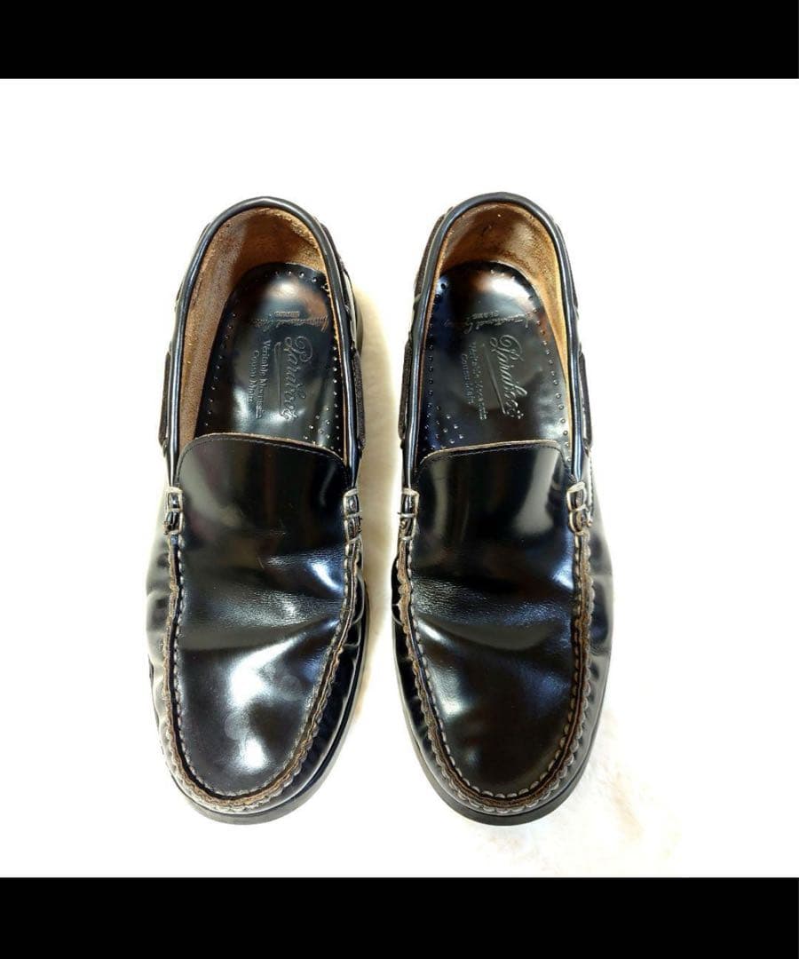 Paraboot✕BEAMS別注 CORSE コルス ブラック モカシンシューズ