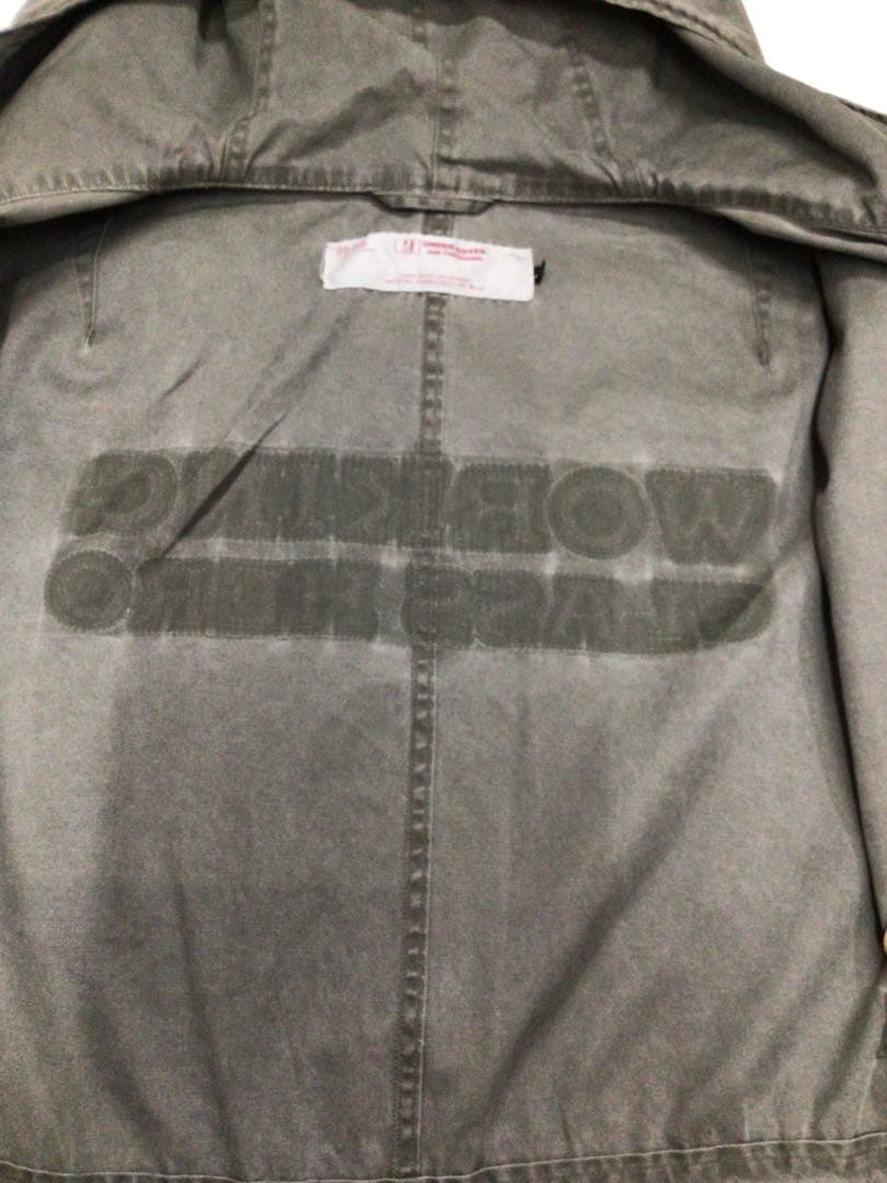 UNDERCOVER RELIEF MODS COAT　6904