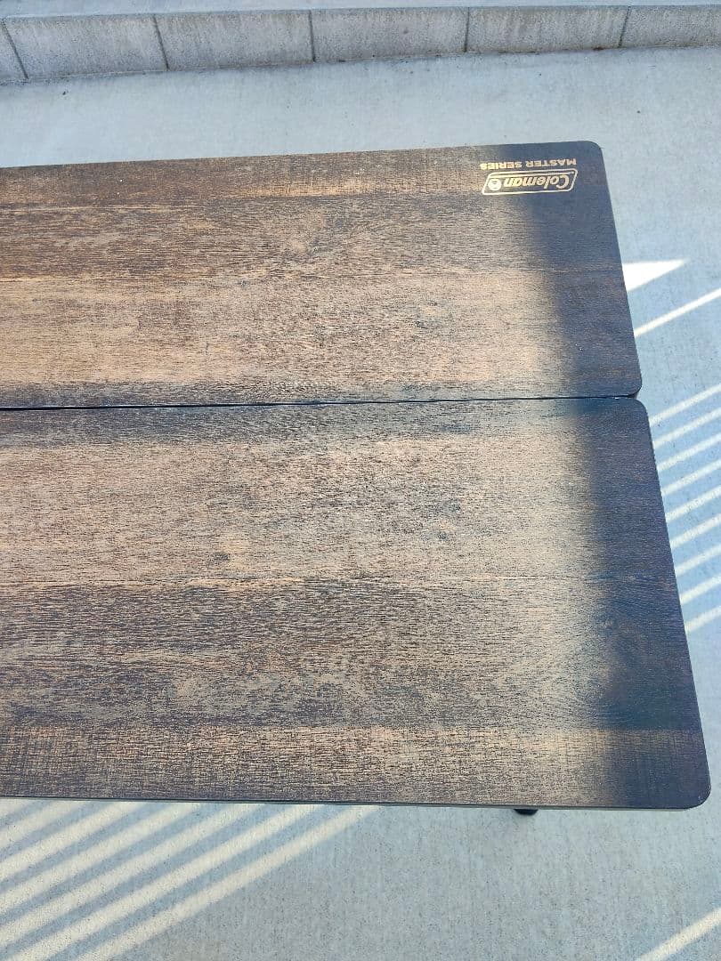 美品 コールマン コンフォートマスター バタフライテーブル 120