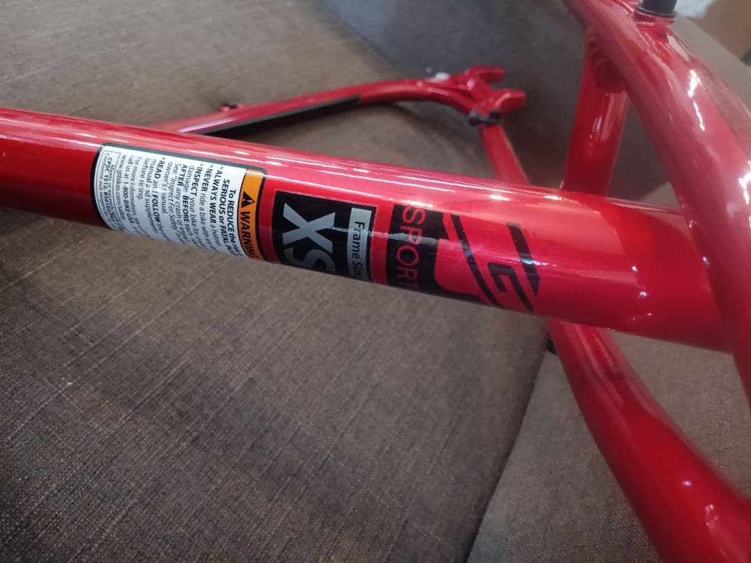 GT アグレッサースポーツ XSサイズ フレーム