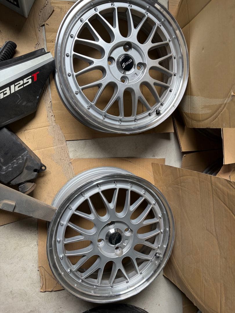 16インチ 5.5j 43 ステルスレーシング　ME02 4本セット