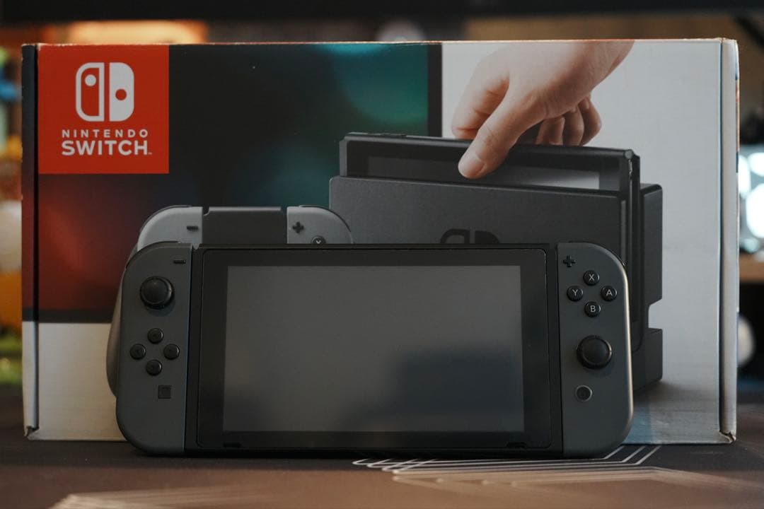 Nintendo Switch グレー　付属品完備美品