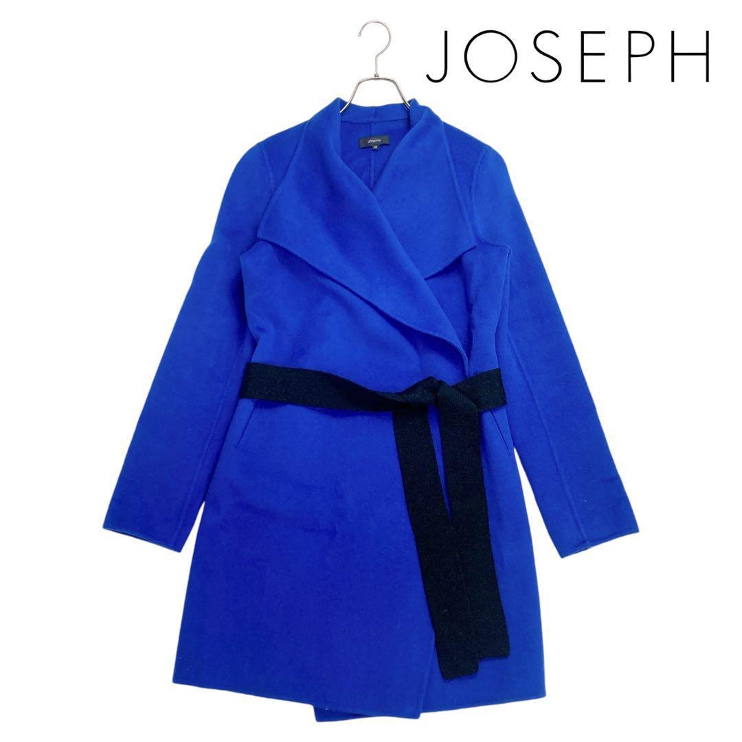 10T260☆ JOSEPH カシミヤブレンド ロングート アウター 秋冬 M
