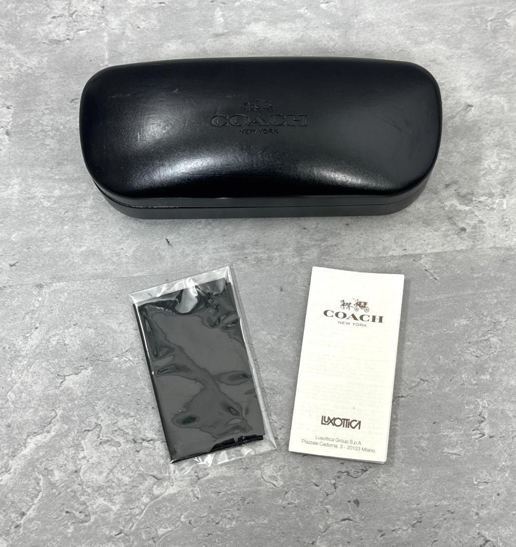 馬車ロゴ 美品 COACH コーチ べっこう柄 サングラス ケース付属