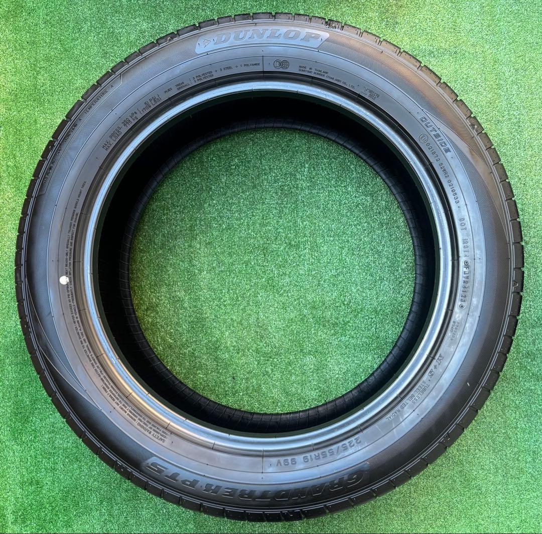 DUNLOP GRANDTREK PT5 225/55R19 2023年製 深山