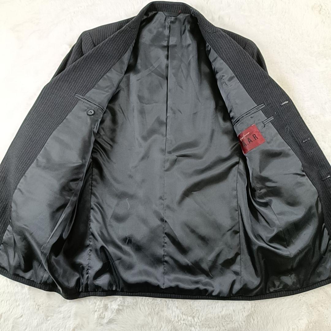 良品✨ヨウジヤマモト ダーバン スーツ セットアップ ワイド ダークグレー М